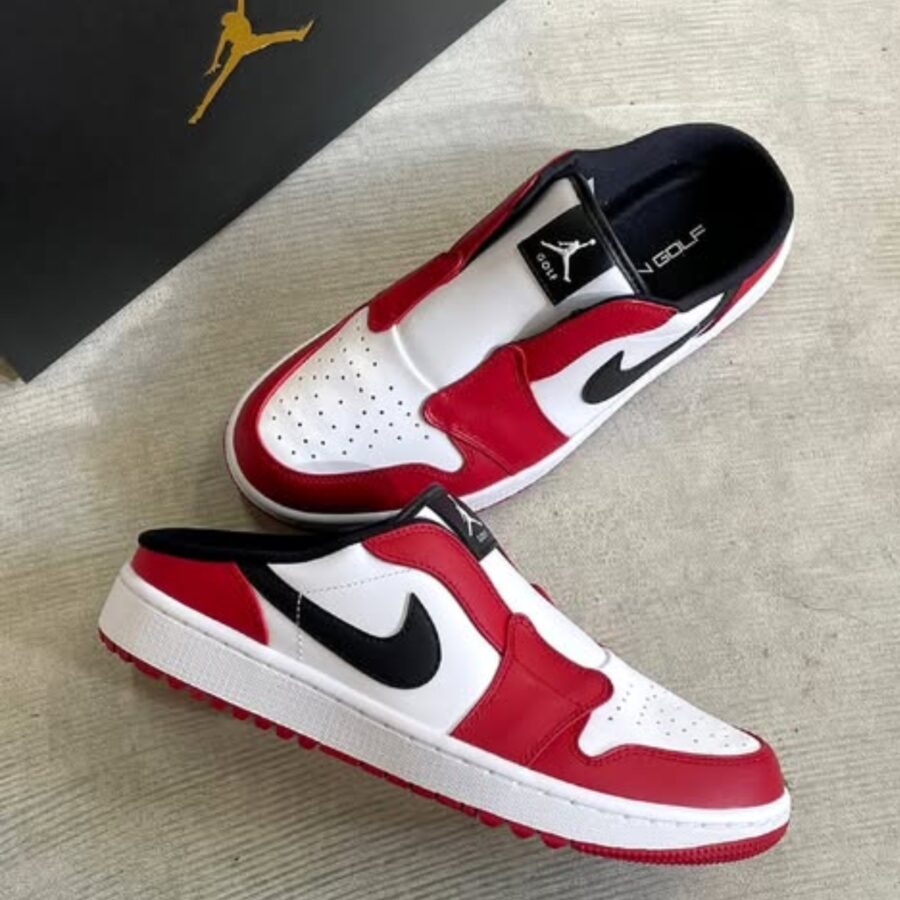 giày air jordan 1 mule golf 'chicago' fj1214-101