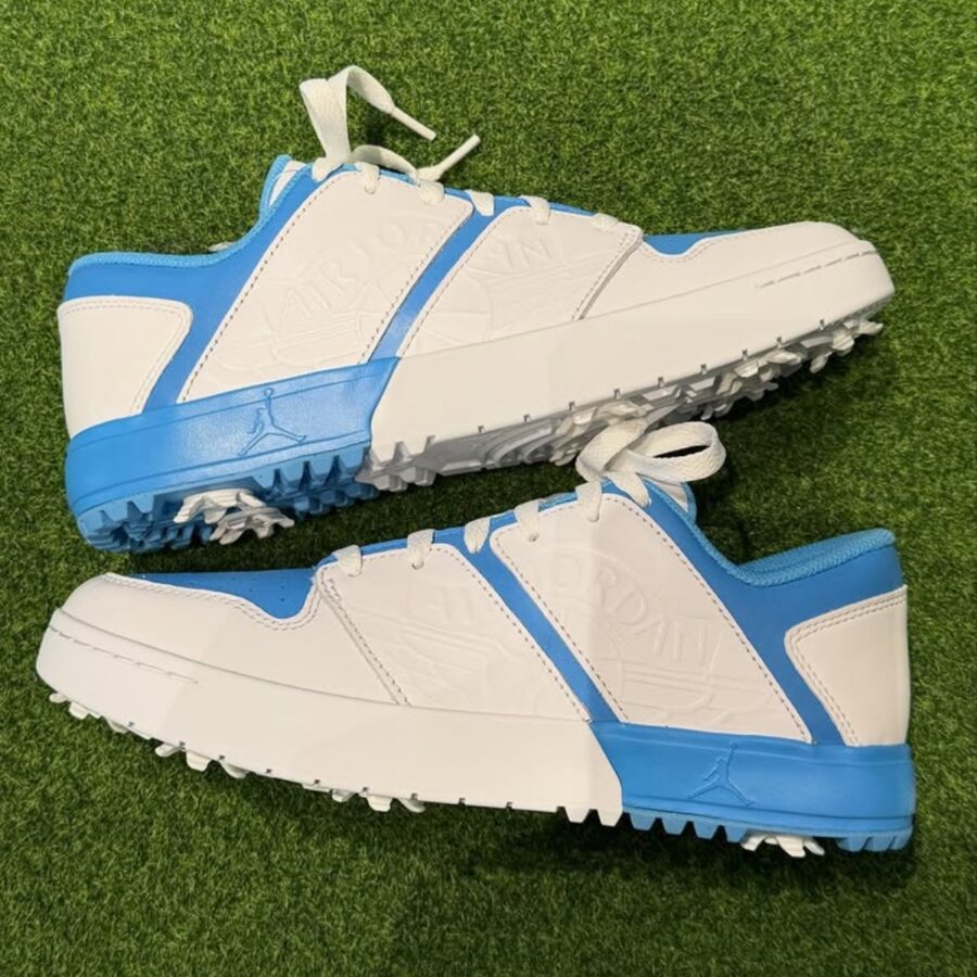 giày air jordan nu retro 1 low golf 'unc' fz4153-101