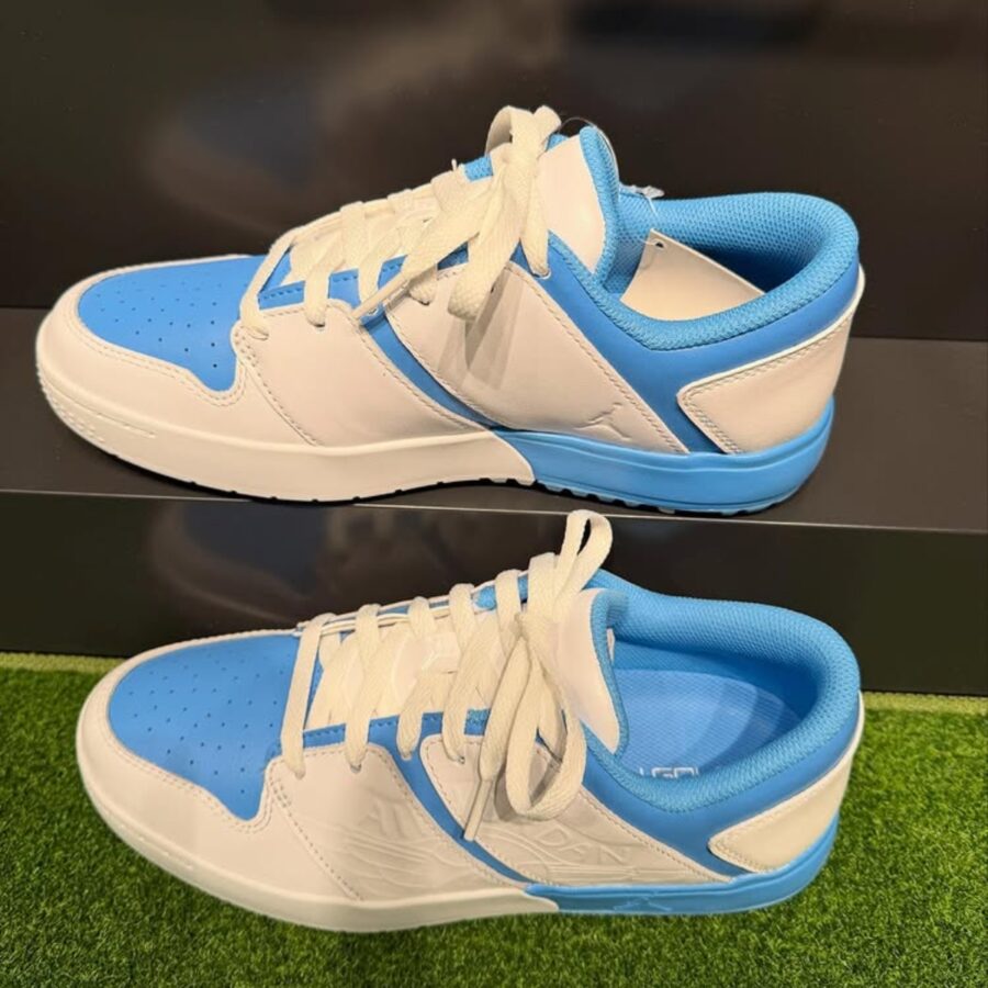 giày air jordan nu retro 1 low golf 'unc' fz4153-101