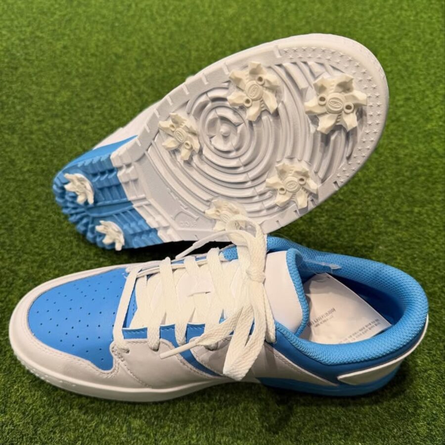 giày air jordan nu retro 1 low golf 'unc' fz4153-101