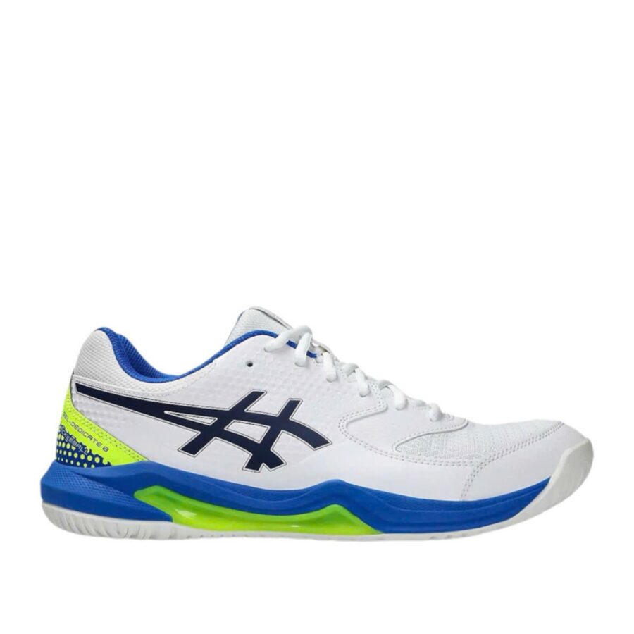 giày asics gel dedicate 8 'white black' 1041a409-103