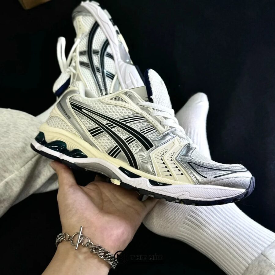 giày asics gel-kayano 14 ‘white midnight’ 1202a056-109