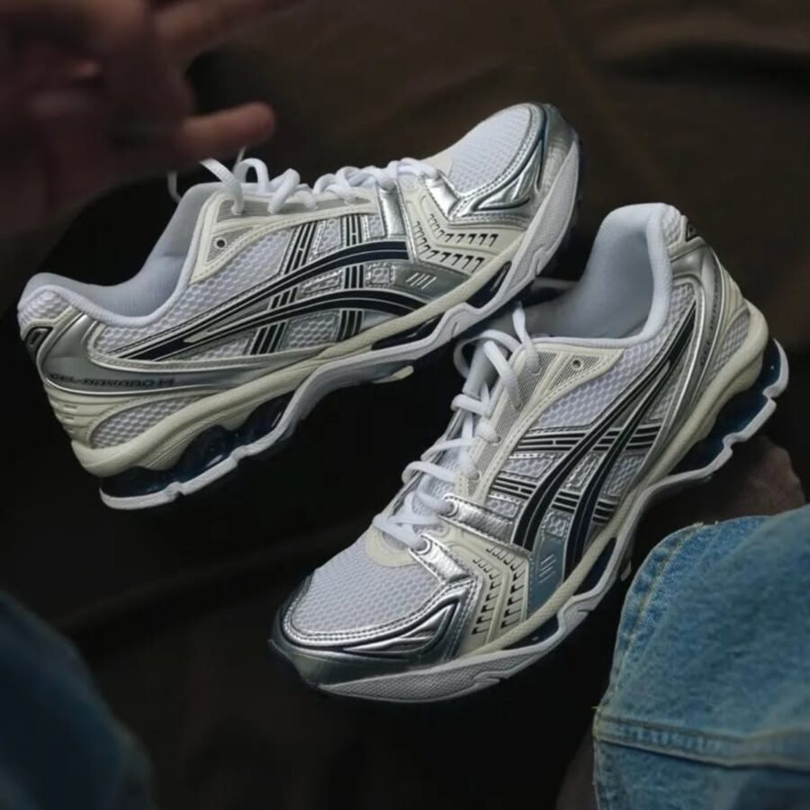 giày asics gel-kayano 14 ‘white midnight’ 1202a056-109