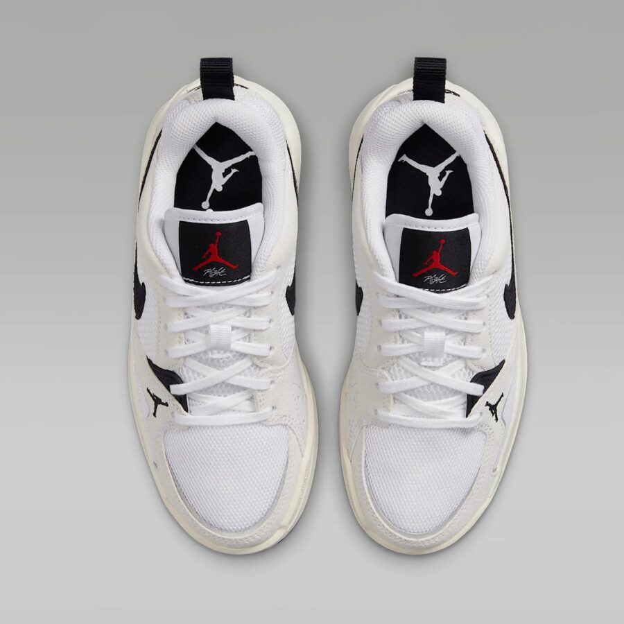 giày jordan cmft era white sail black (gs) hq0506-100