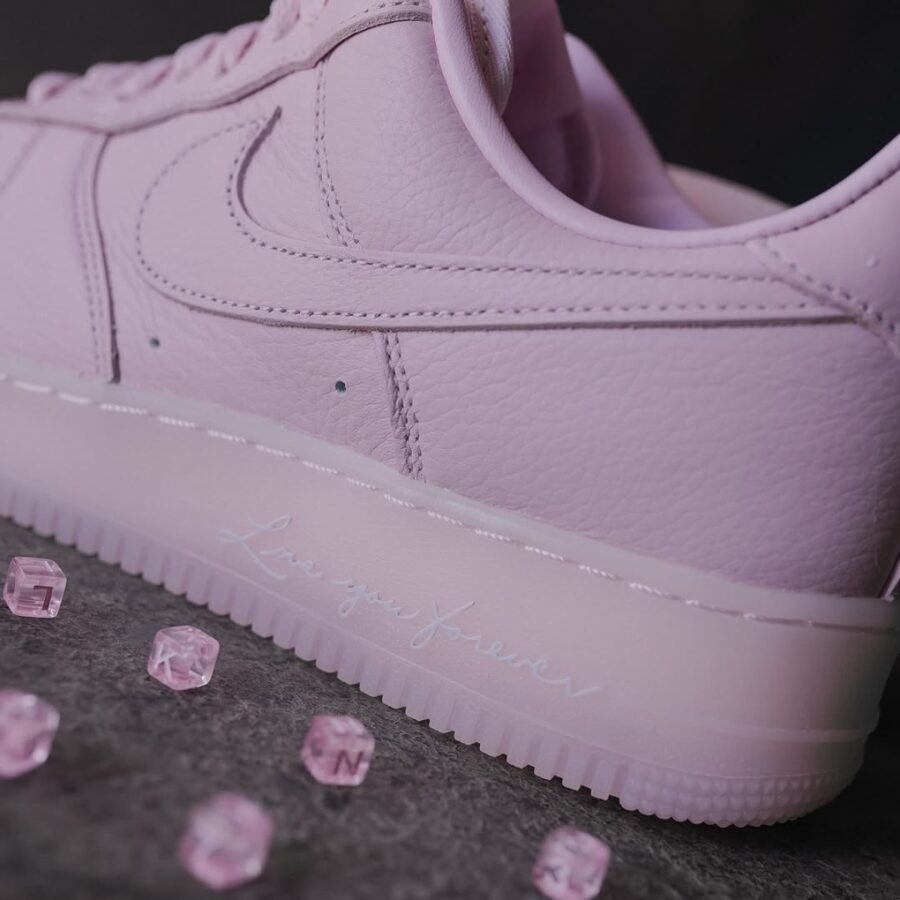 giày nocta x nike air force 1 low pink foam cz8065-600