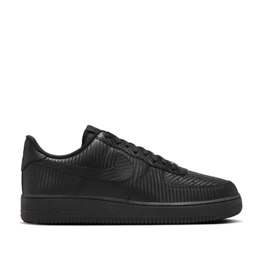 giày nike air force 1 low black carbon fiber hf2886-001