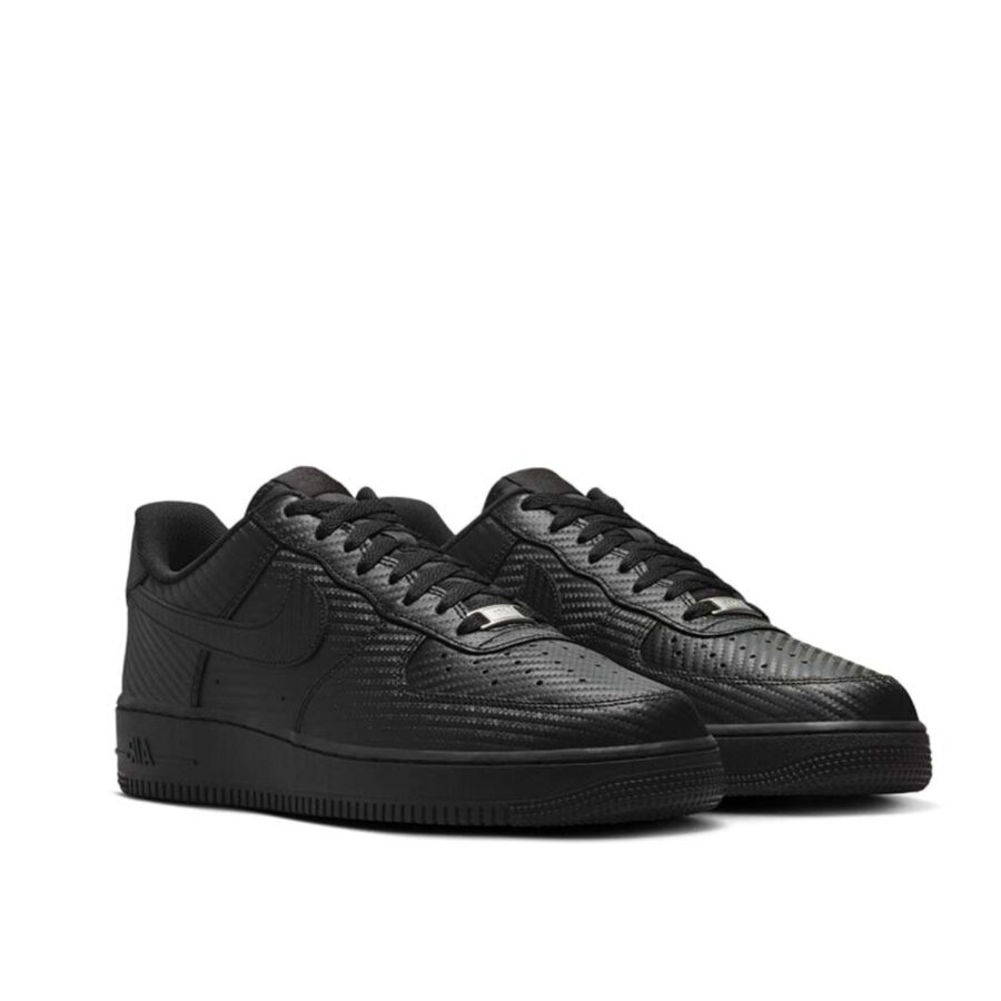 giày nike air force 1 low black carbon fiber hf2886-001
