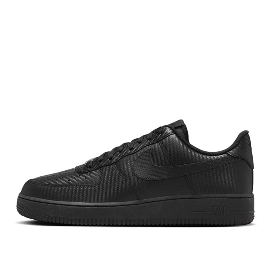 giày nike air force 1 low black carbon fiber hf2886-001