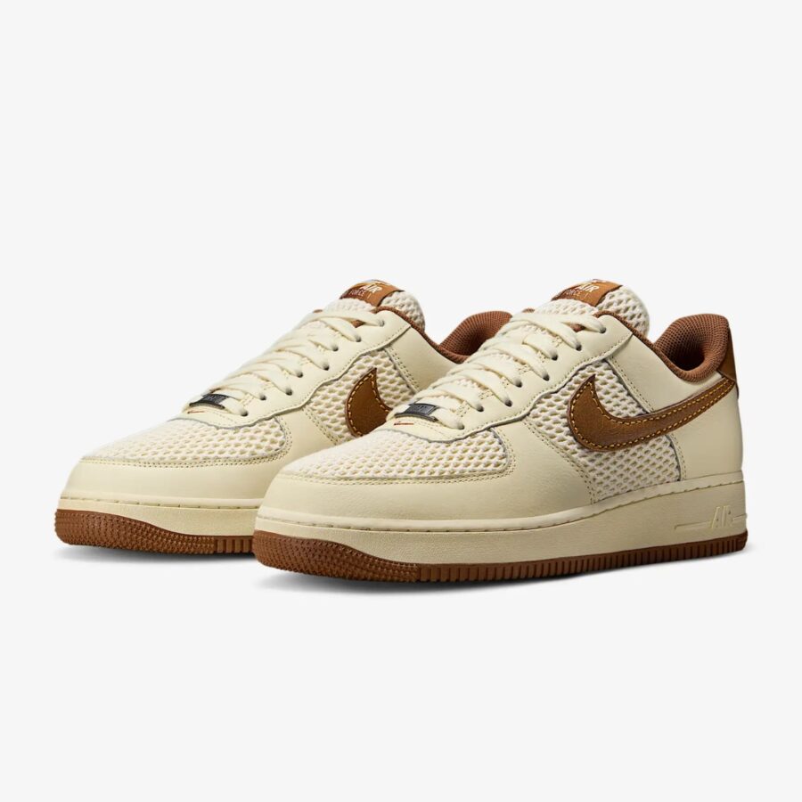 giày nike air force 1 low 'coconut milk canyon gold' ib7119-113