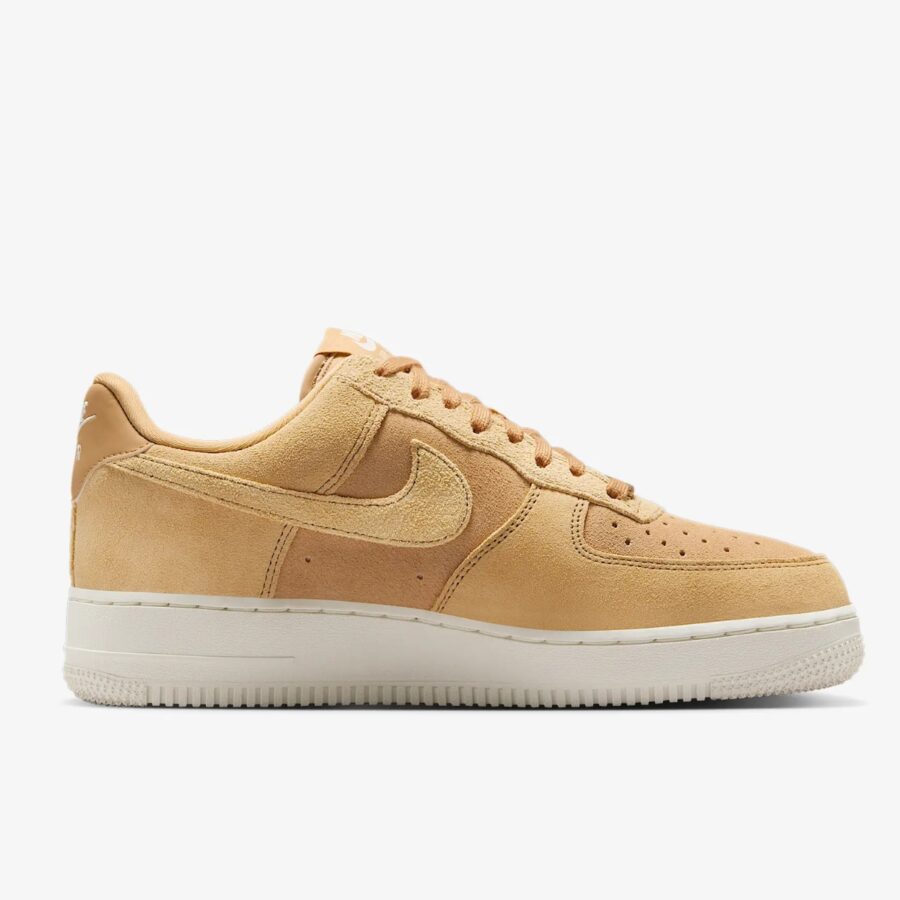 giày nike air force 1 low suede club gold hj5336-700