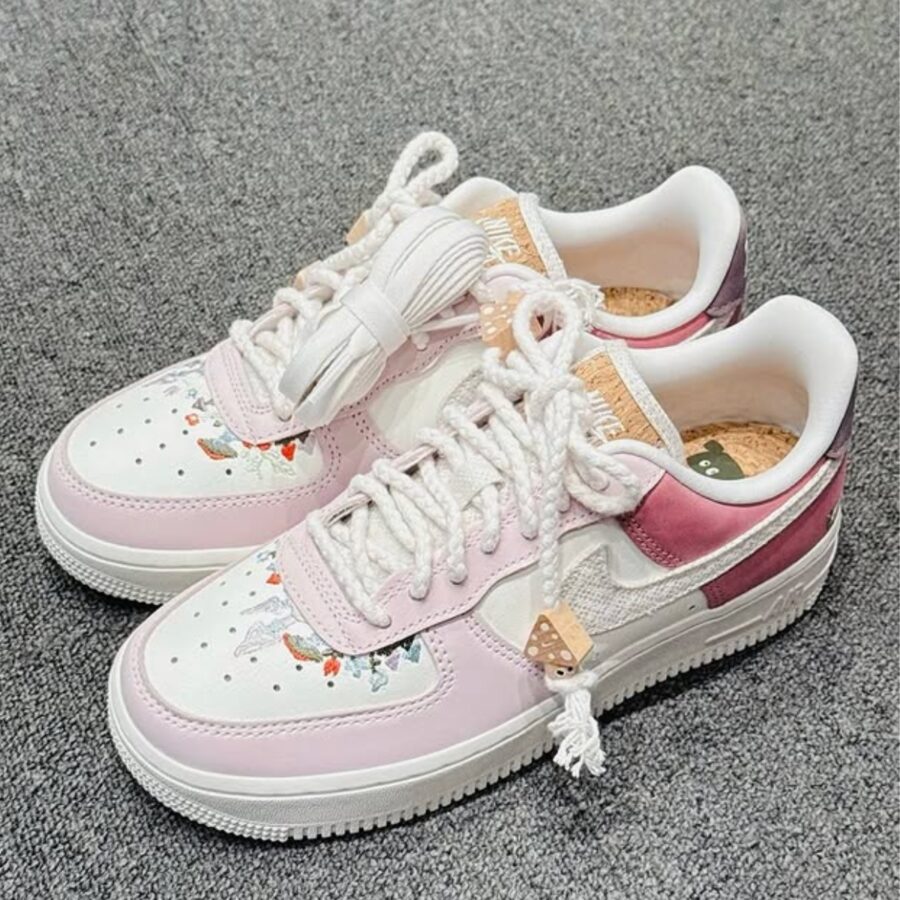 giày nike air force 1 wmns 'mushroom' ib8874-111