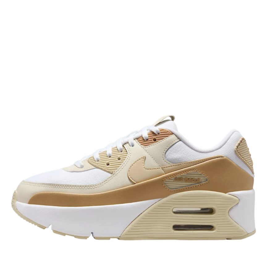 giày nike air max 90 lv8 'white club gold' fd4328-112