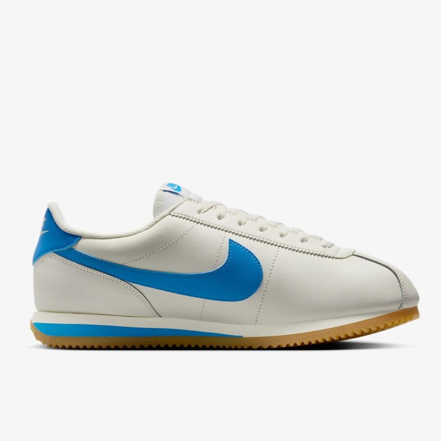 giày nike cortez basic sl gs 'white hyper pink' dm4044-112