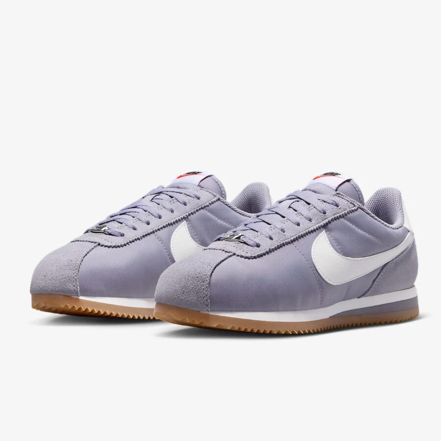 giày nike cortez textile 'cement grayblack light brown dz2795-005