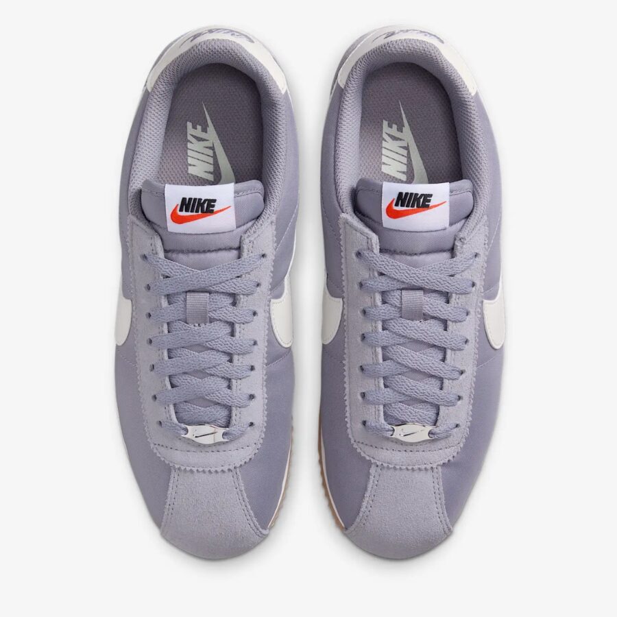 giày nike cortez textile 'cement grayblack light brown dz2795-005