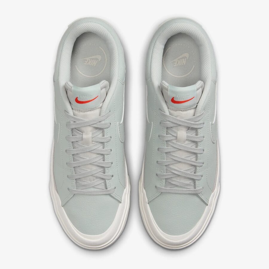 giày nike court legacy lift 'light silver' dm7590-003