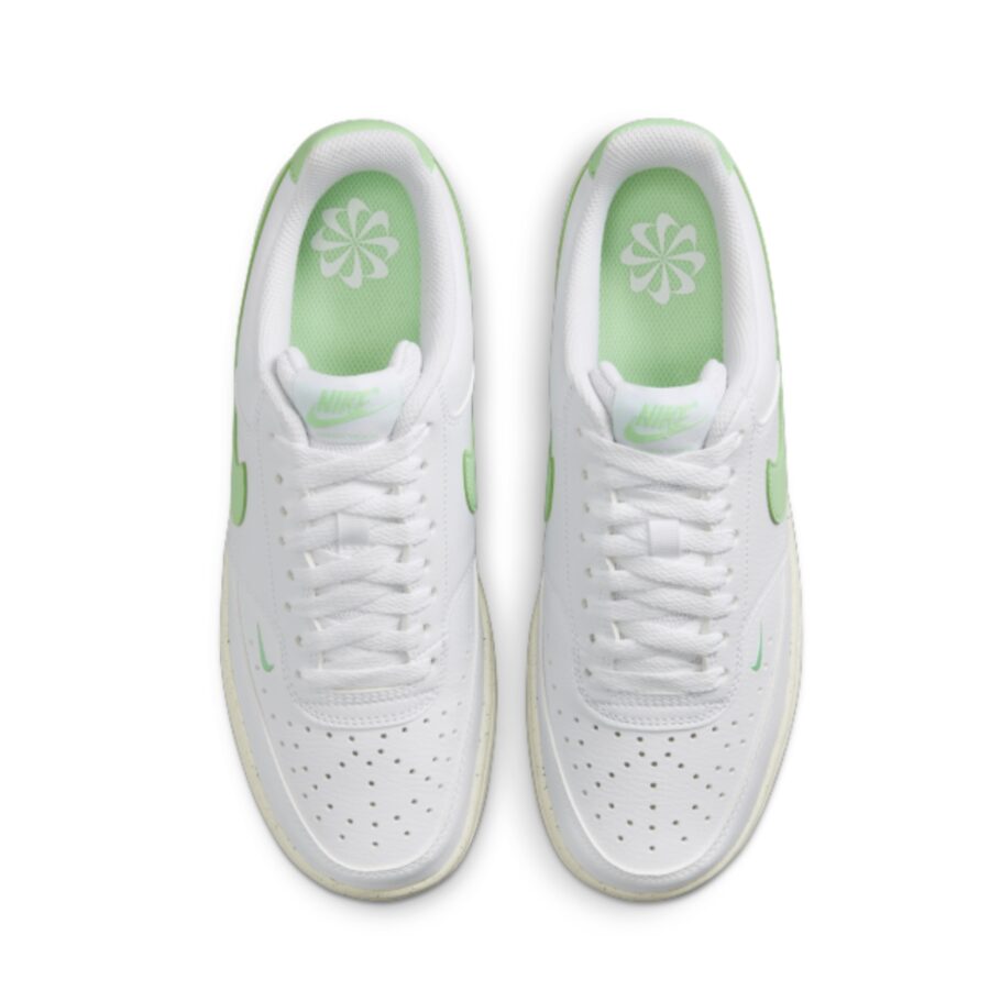 giày nike court vision low next nature 'white steam green' fv9952-104