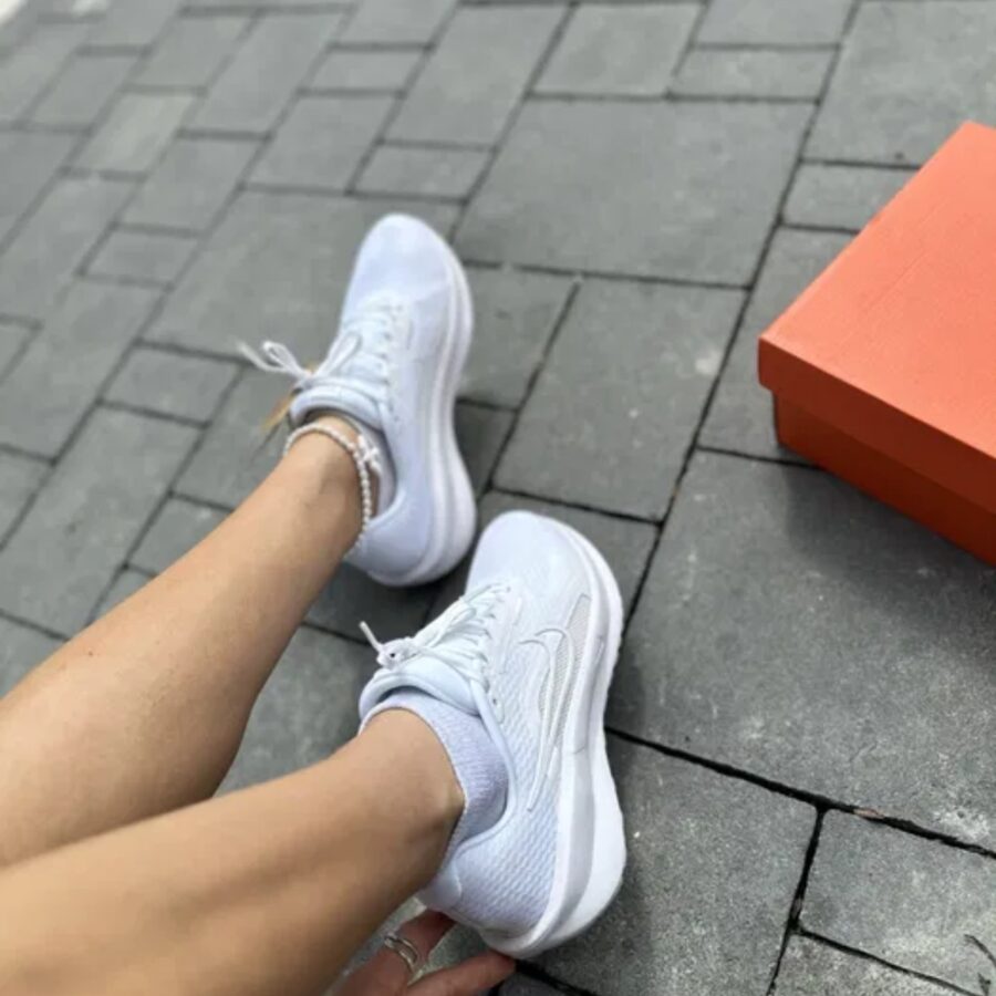giày nike downshifter 13 'white platinum tint' fd6476‑101
