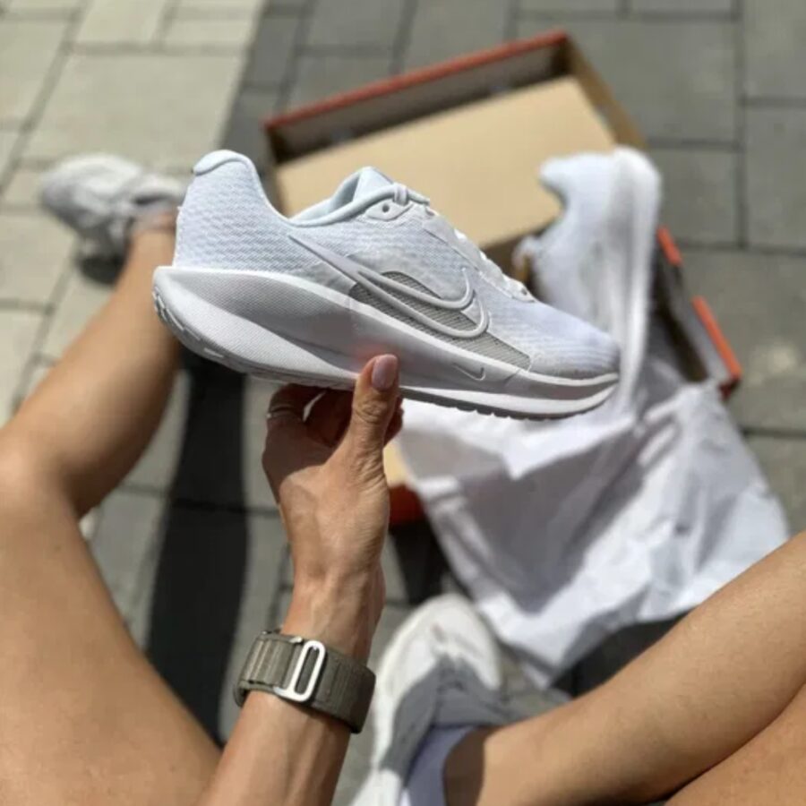 giày nike downshifter 13 'white platinum tint' fd6476‑101