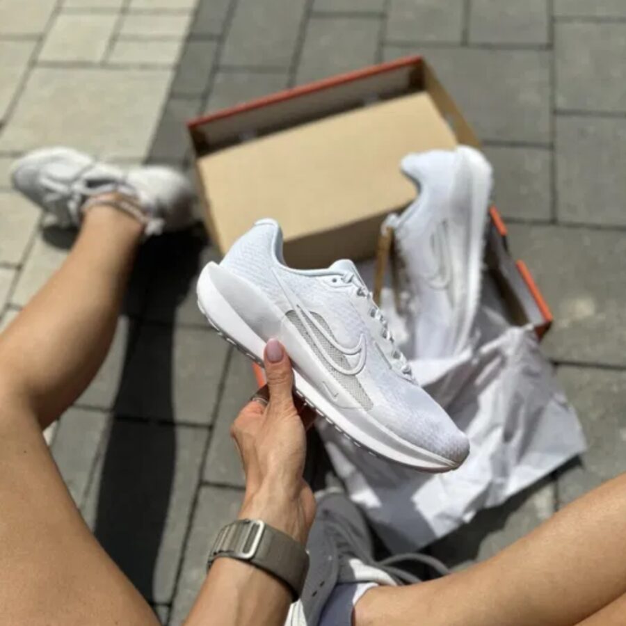 giày nike downshifter 13 'white platinum tint' fd6476‑101