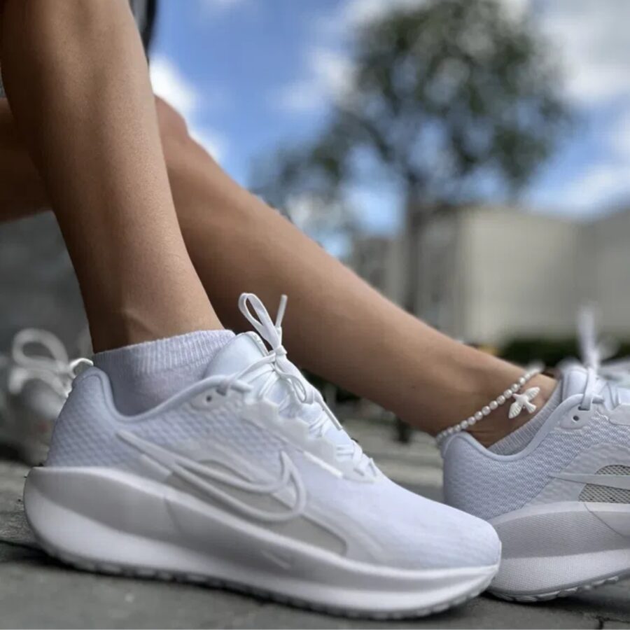 giày nike downshifter 13 'white platinum tint' fd6476‑101