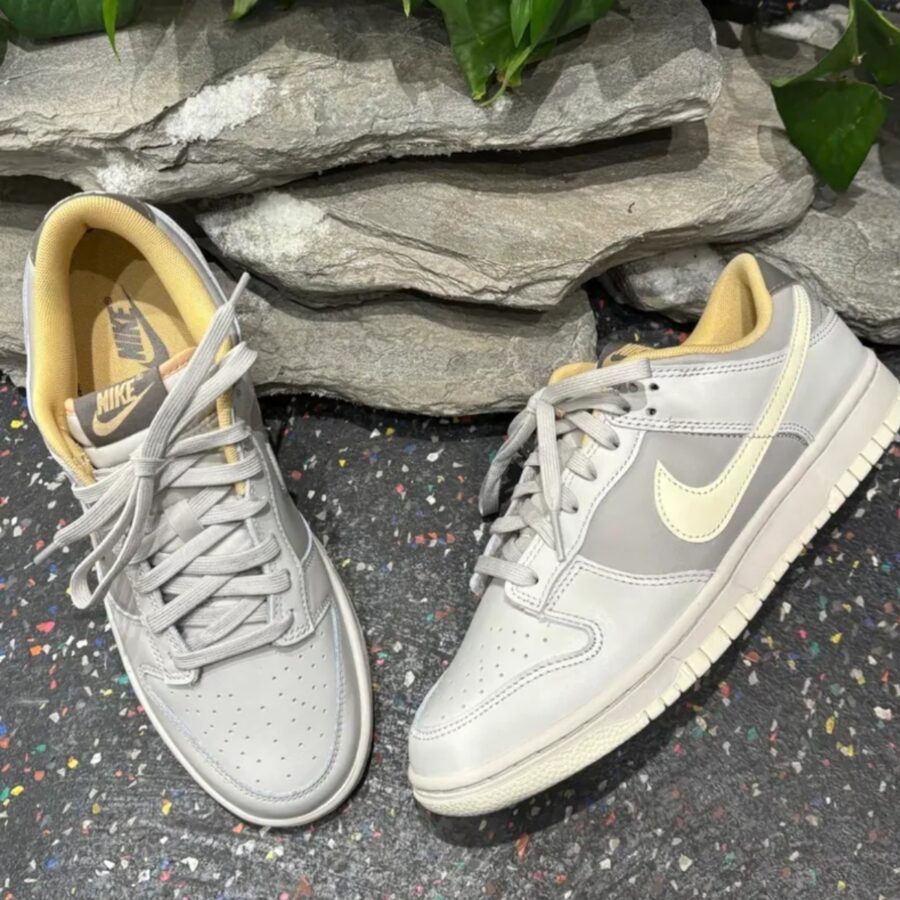 giày nike dunk low retro 'light bone sesame' ib4503-072