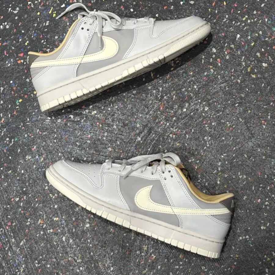 giày nike dunk low retro 'light bone sesame' ib4503-072