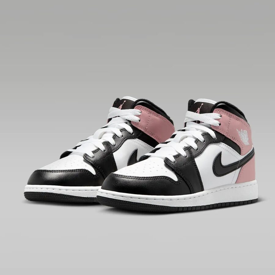 giày air jordan 1 mid 'rust pink' (gs) dq8423-100