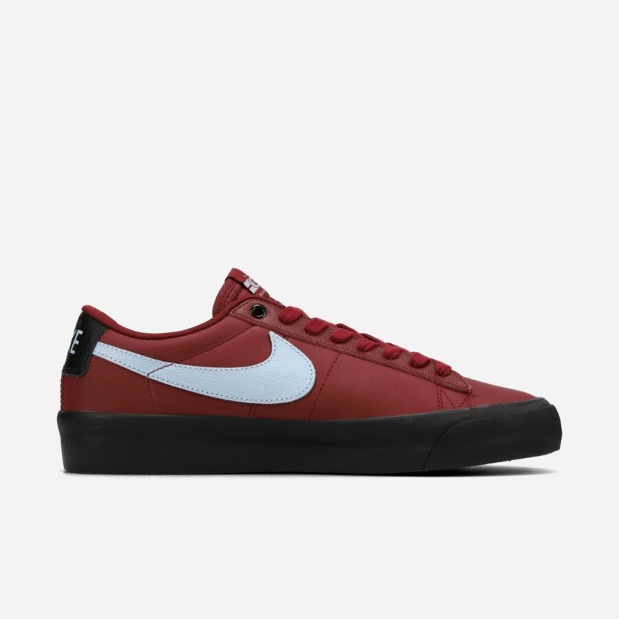 giày nike sb blazer low pro gt dark team red black dv1226-600