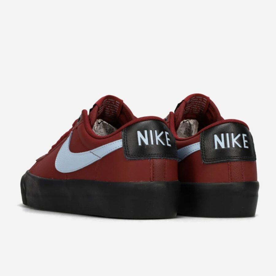 giày nike sb blazer low pro gt dark team red black dv1226-600
