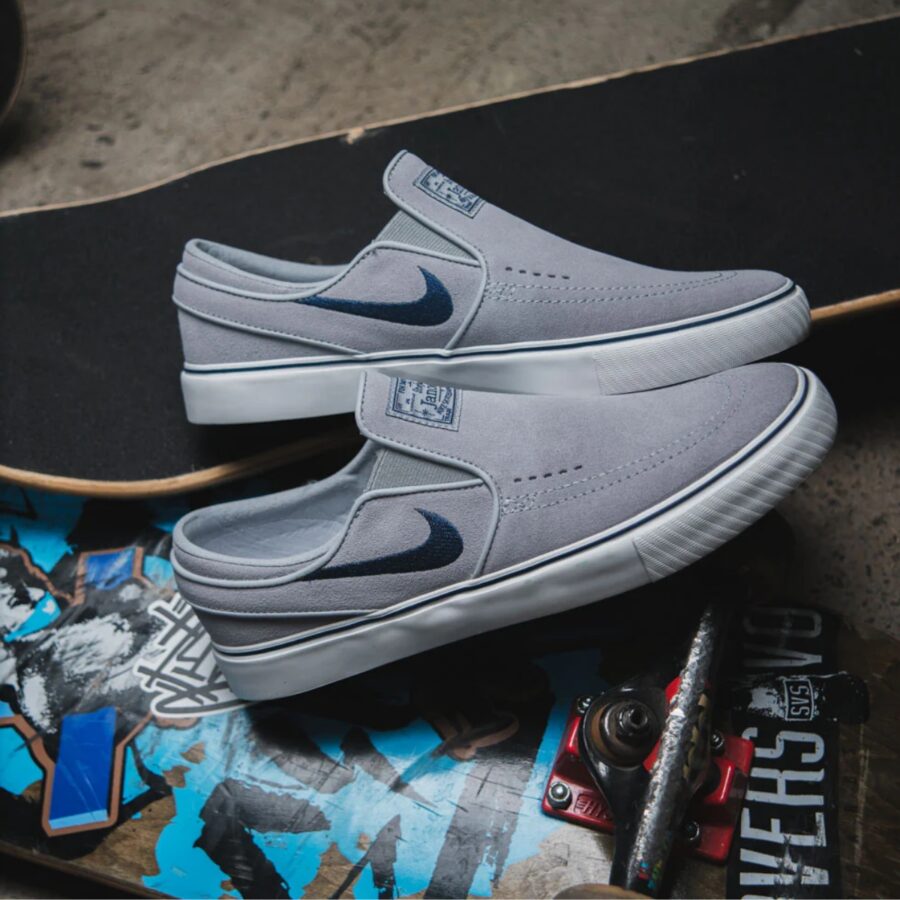 giày nike sb janoski+ slip wolf grey summit white navy fn5893-002