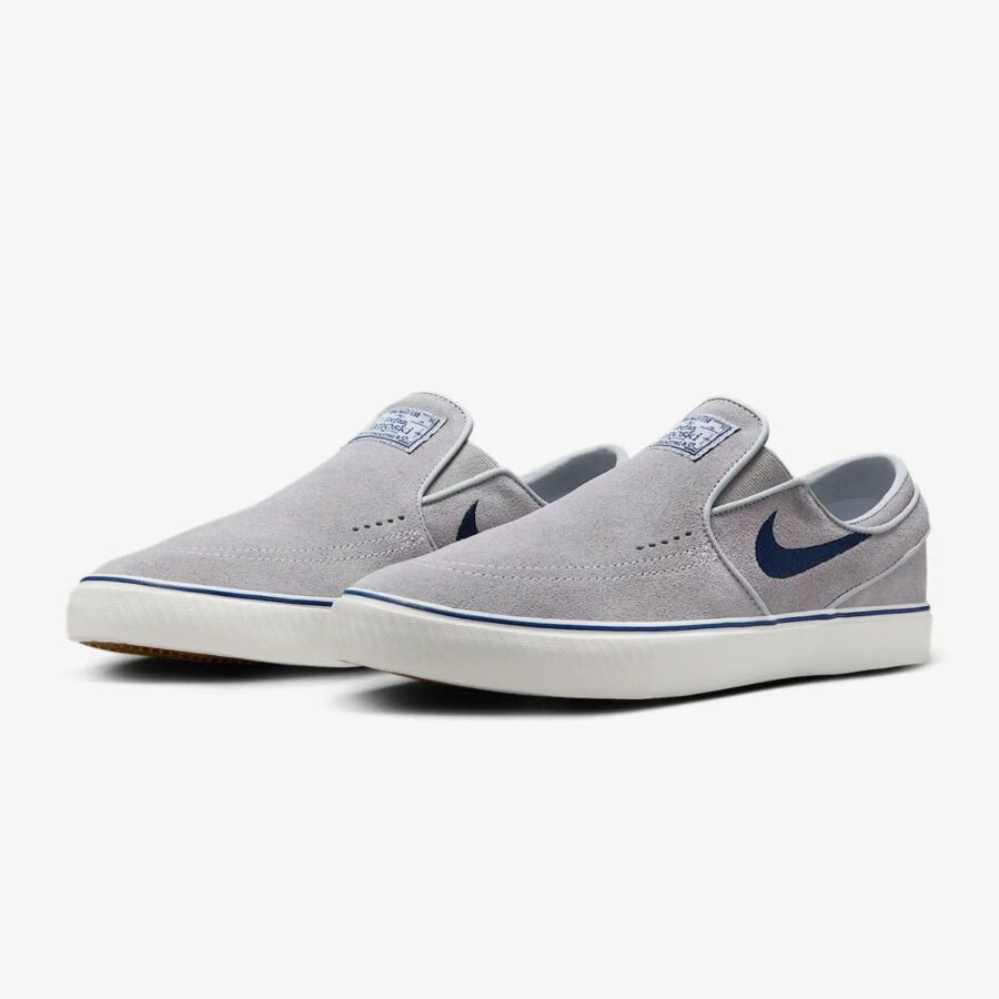 giày nike sb janoski+ slip wolf grey summit white navy fn5893-002
