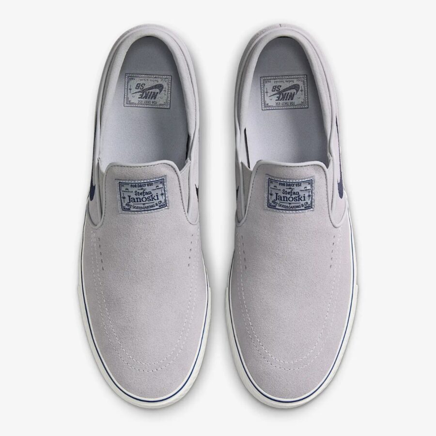giày nike sb janoski+ slip wolf grey summit white navy fn5893-002