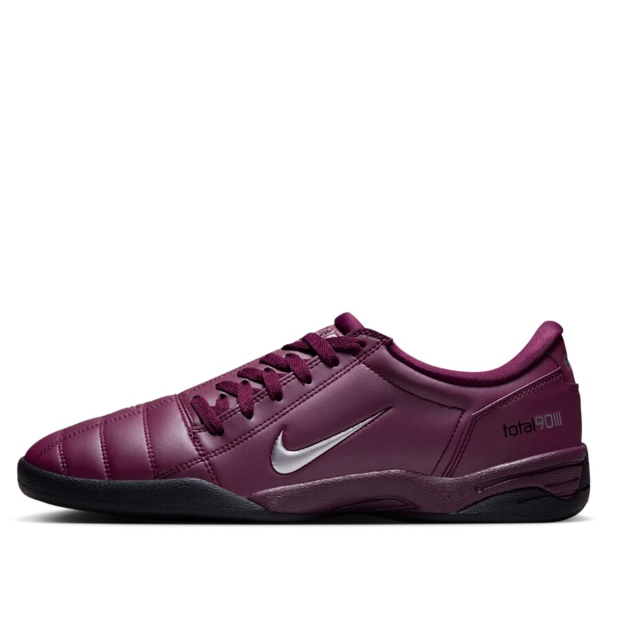giày nike total 90 bordeaux and metallic silver hj9351-600