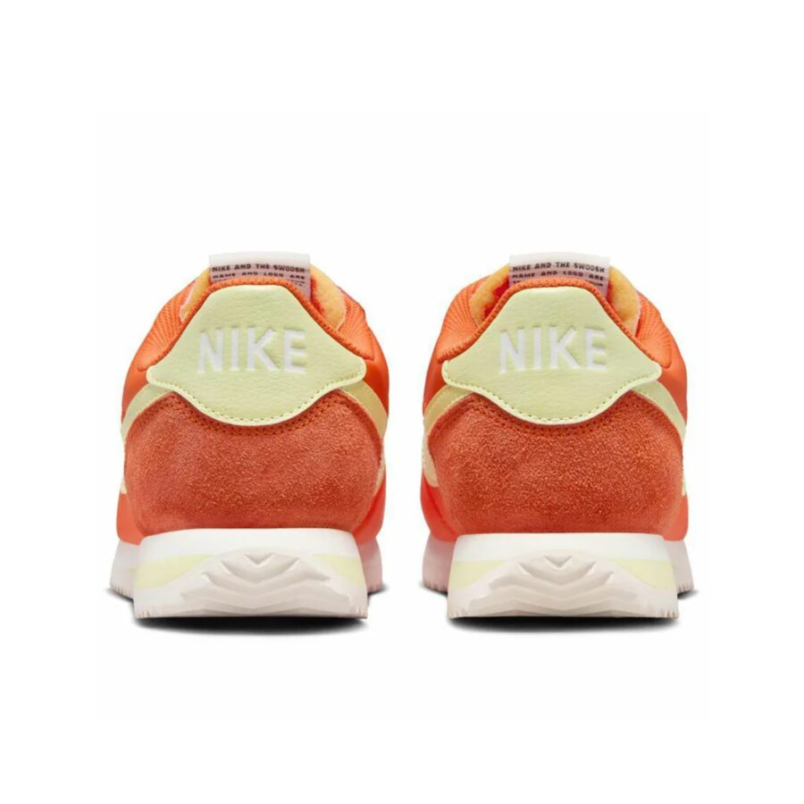 giày nike women's cortez textile orange hj9612-800