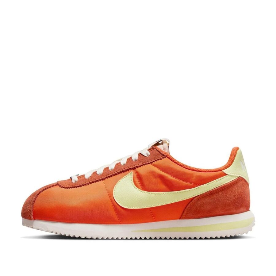 giày nike women's cortez textile orange hj9612-800