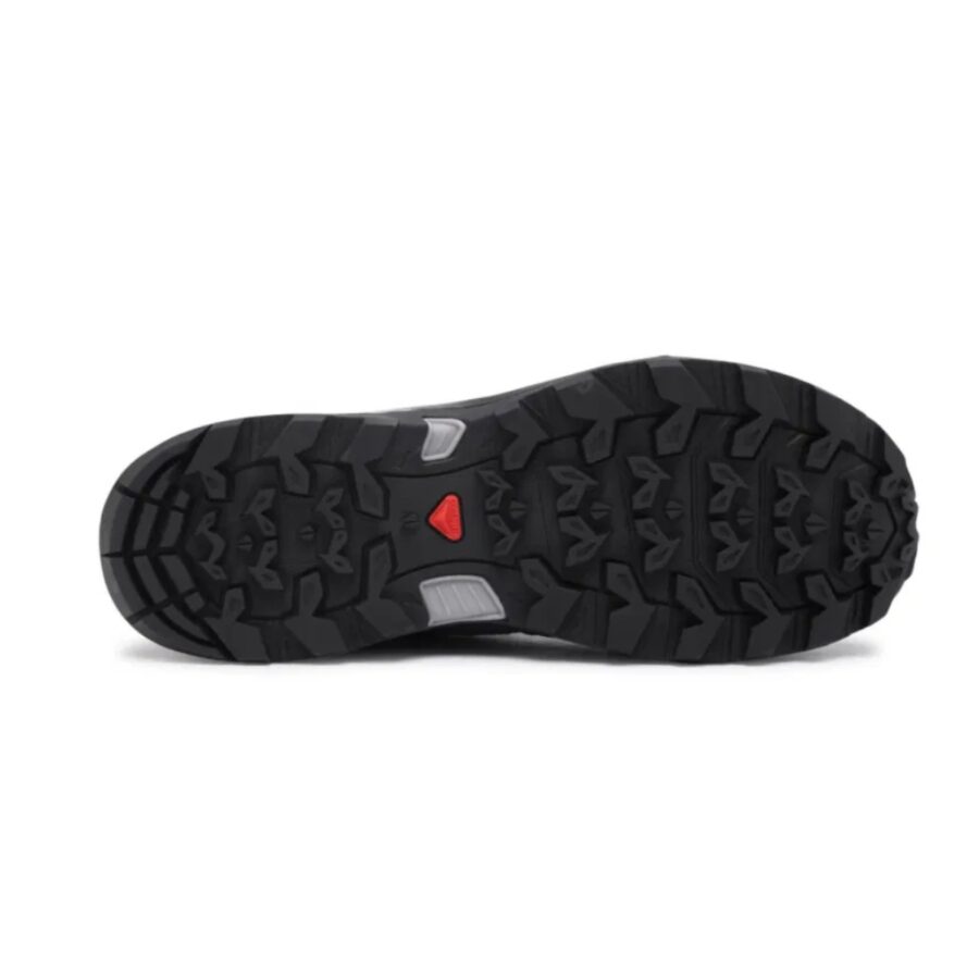 giày salomon nữ x ward leather gtx w 'gull black ebony' l47182400