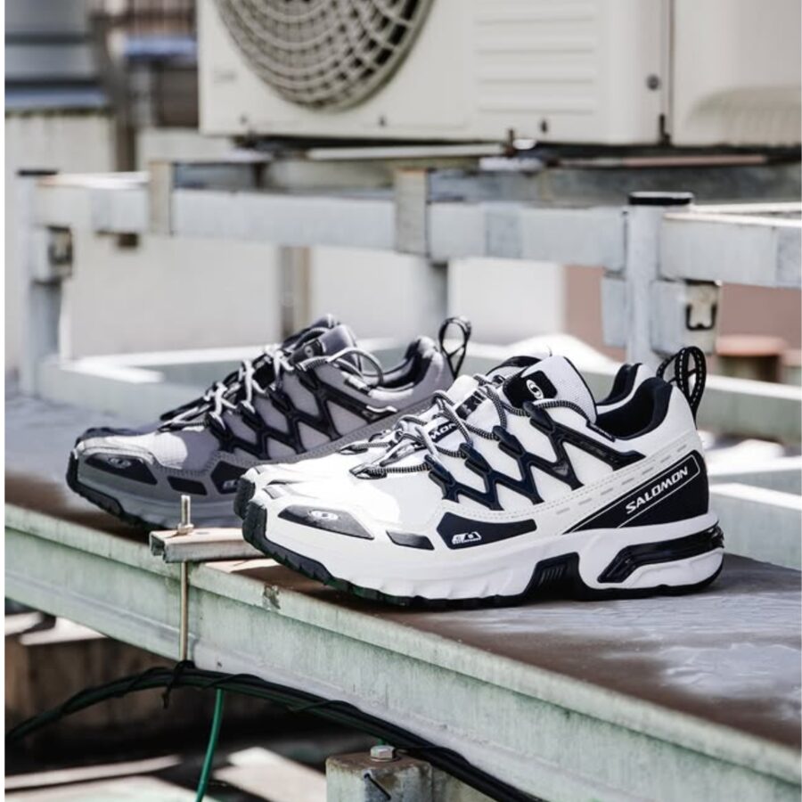 giày salomon acs + climasalomon 'white black' l47596000
