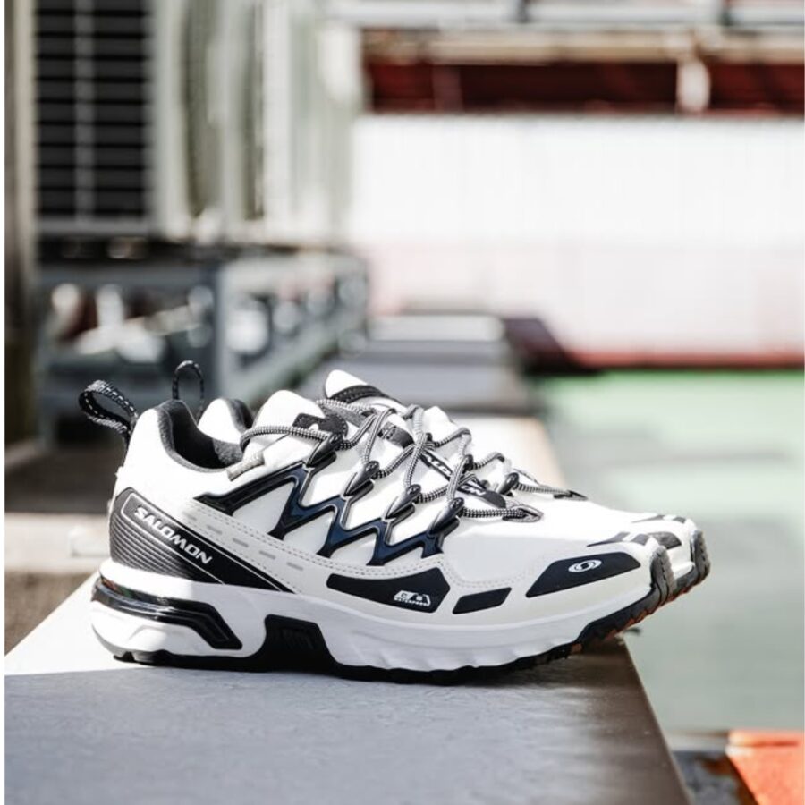 giày salomon acs + climasalomon 'white black' l47596000