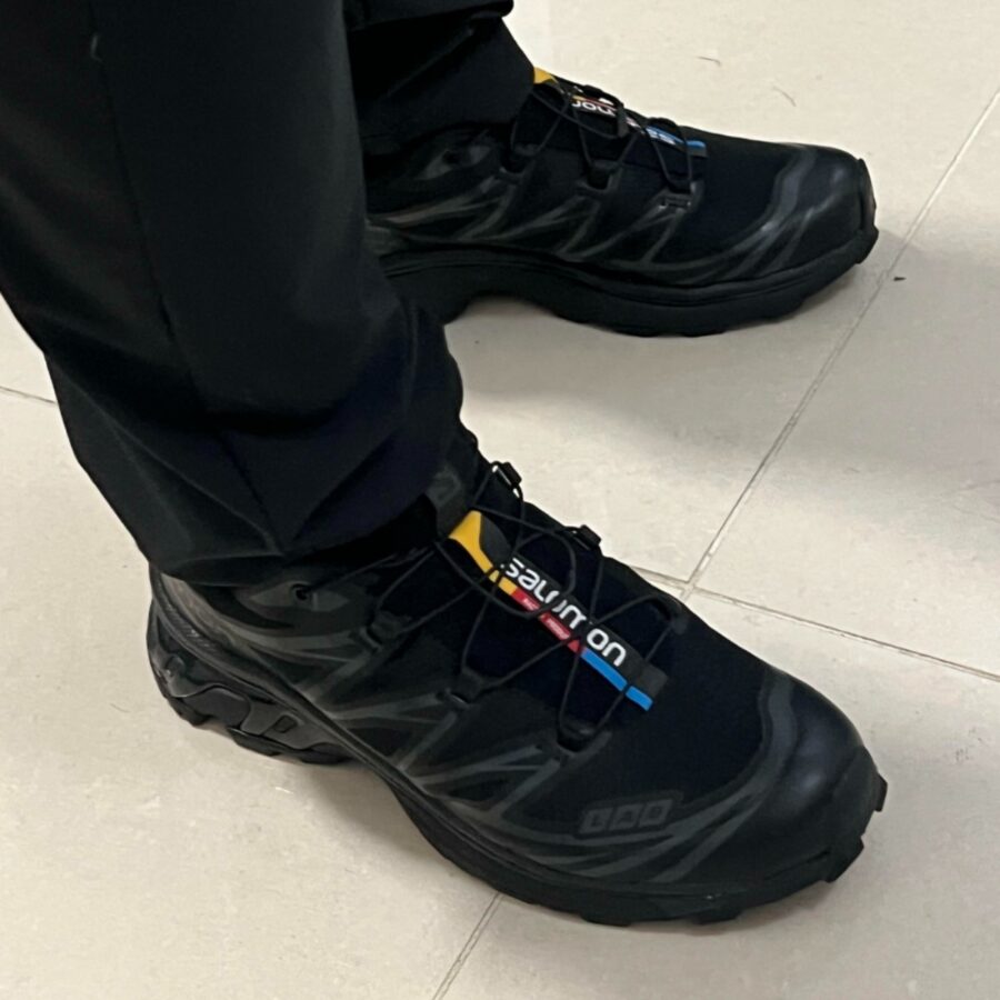 giày salomon xt-6 'triple black' l41086600