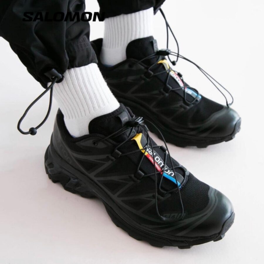 giày salomon xt-6 'triple black' l41086600