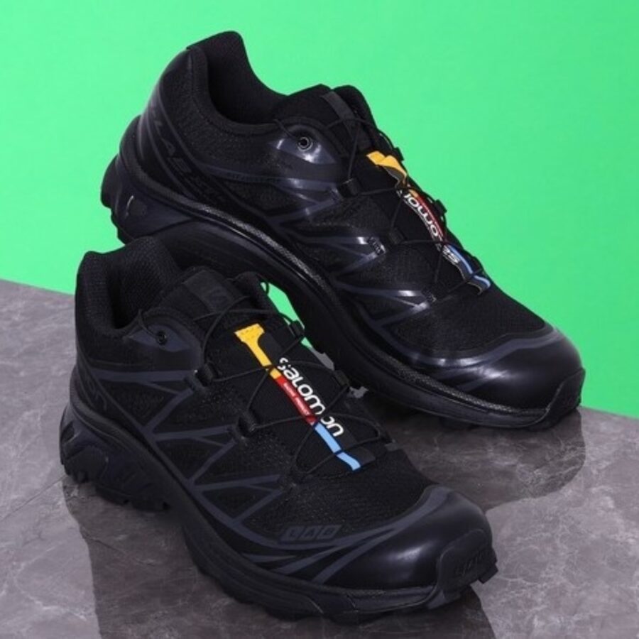 giày salomon xt-6 'triple black' l41086600
