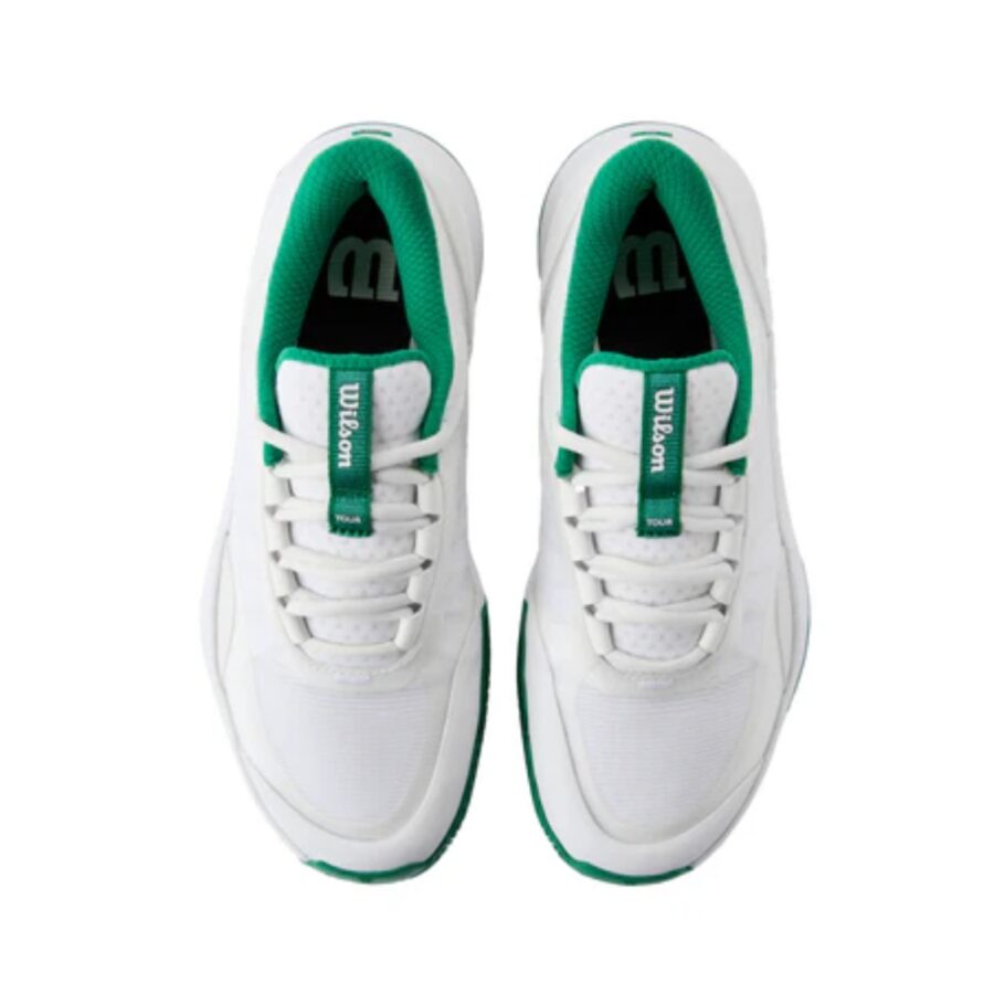 giày wilson intrigue tour 'white green' wrs334490