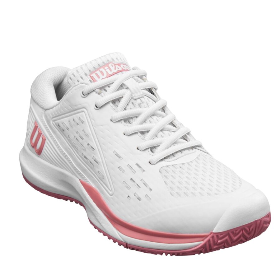giày wilson rush pro ace junior 'white mauve glow' wrs335320