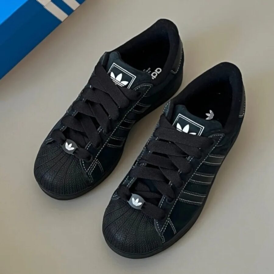 giày adidas superstar ii 'core black' jh5470