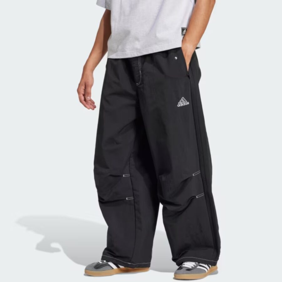 quần adidas dài parachute nam 'black' jd5415