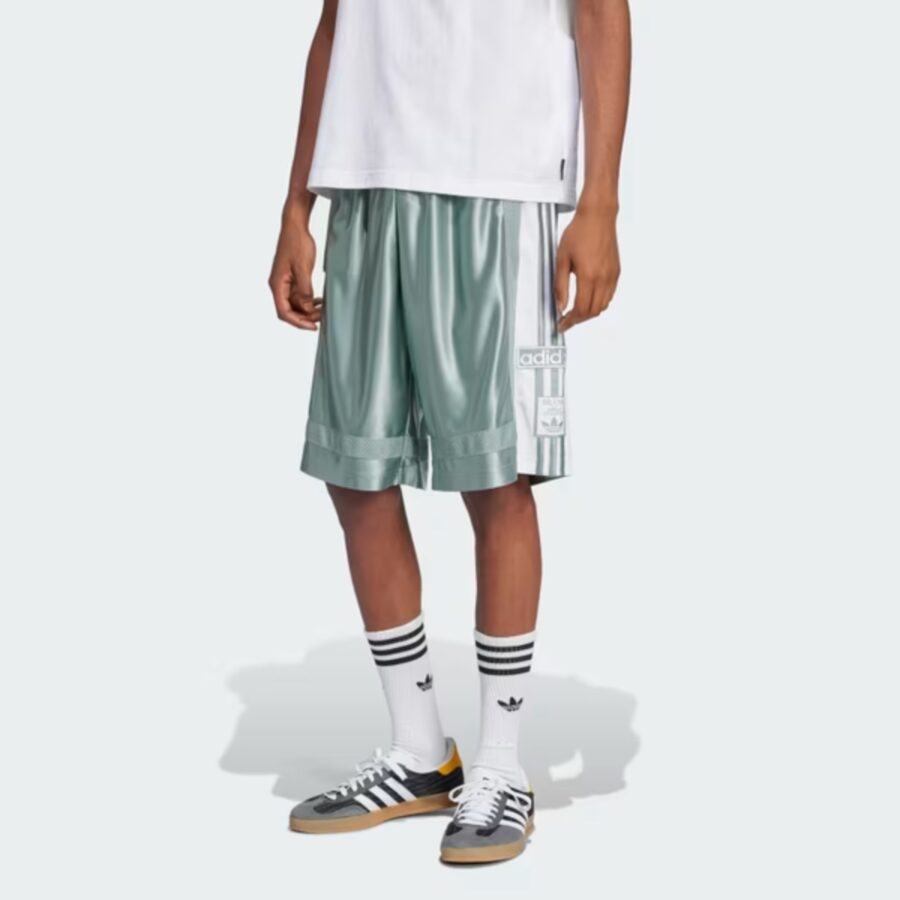 quần adidas short adibreak 'silver green' jm6690