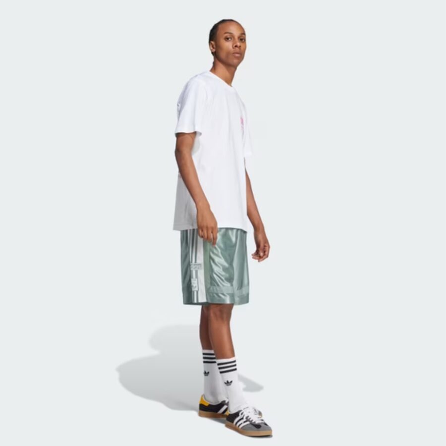 quần adidas short adibreak 'silver green' jm6690