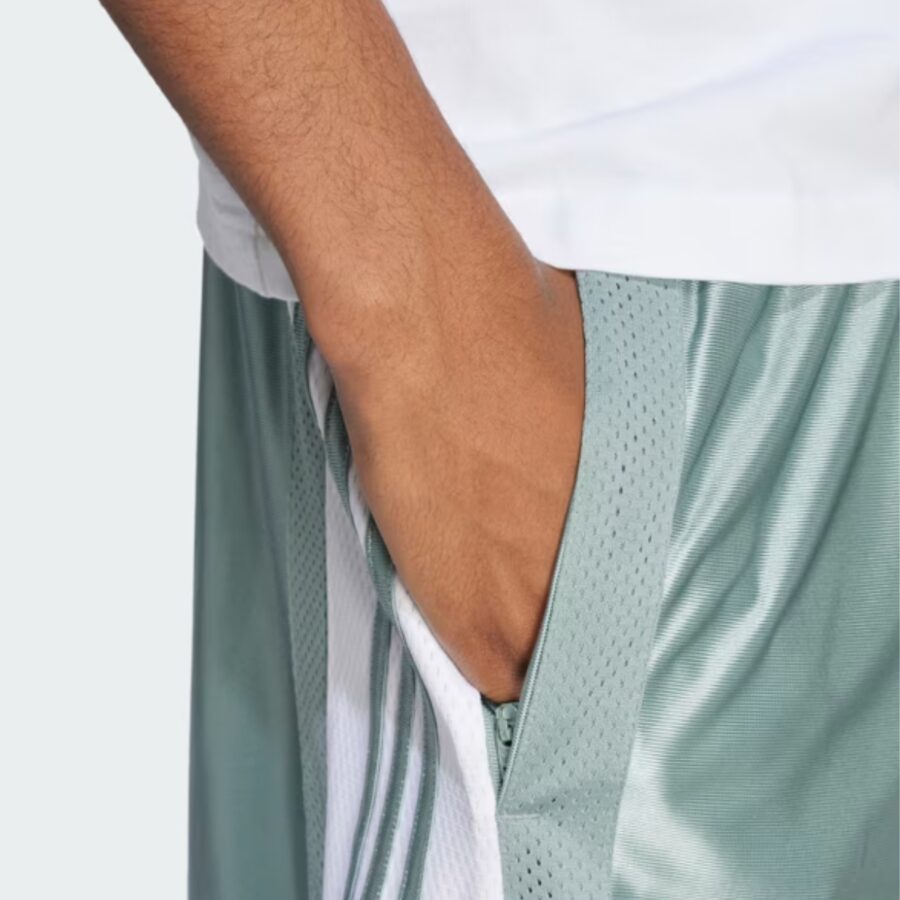 quần adidas short adibreak 'silver green' jm6690