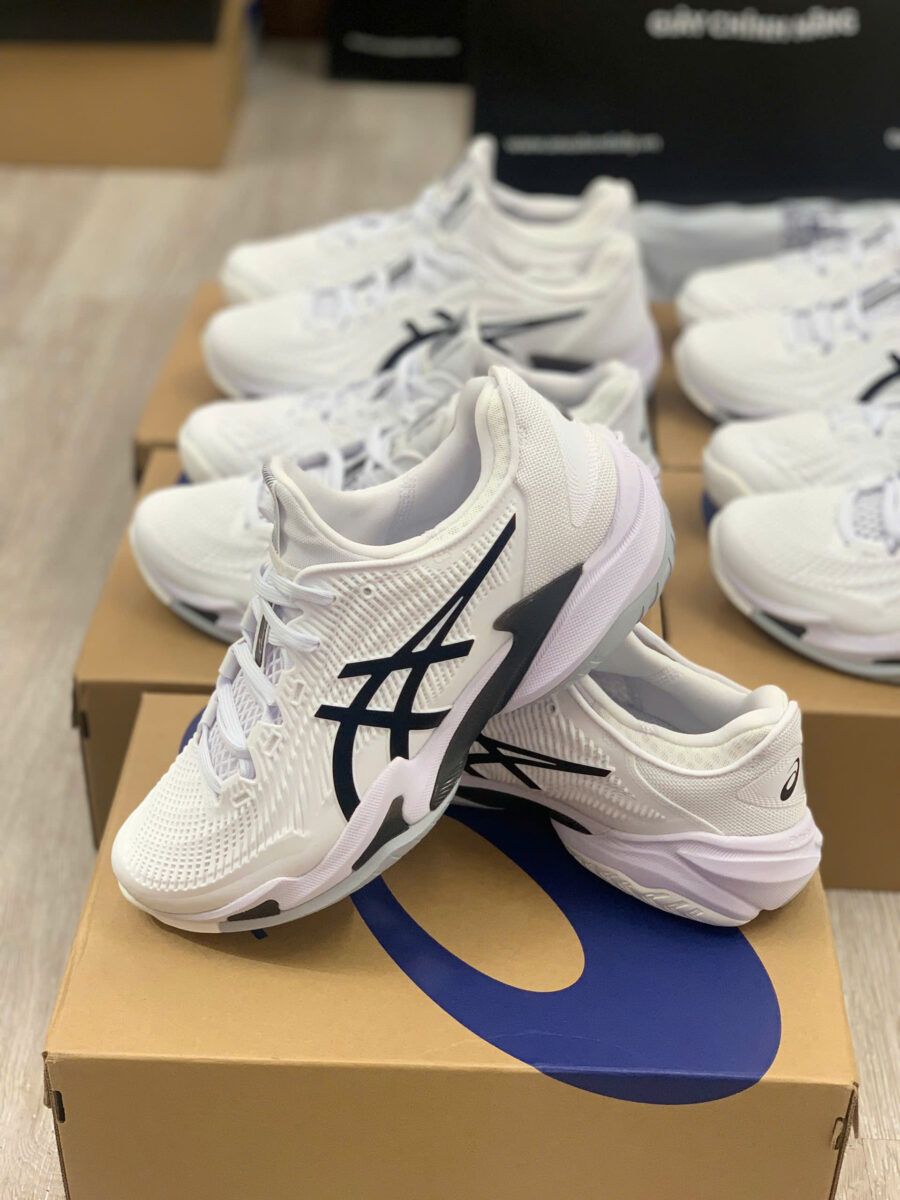 giày asics court ff 3 ‘white black’ 1041a370-100